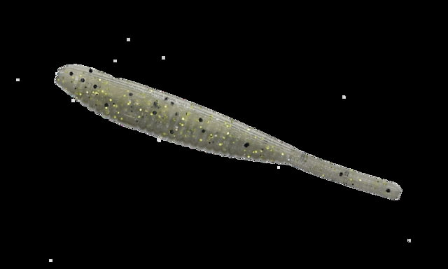 Yamamoto Baits Yamamoto Baits Shad Shape Worm 3.75in 0/8 w/ Chartreuse