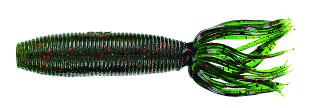 Yamamoto Baits Fat Ika Soft Bait 10 4in Watermelon/Black/Red
