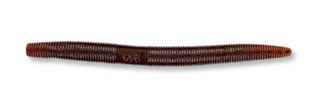 Yamamoto Baits Senko Worm 10 5in Dark Pumpkin-Black Flake