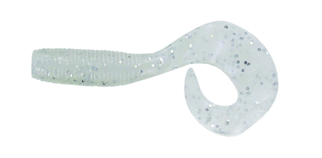 Yamamoto Baits Single Tail Grub 20 5in Blue Pearl with Large Silver Flake