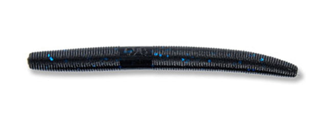 Yamamoto Baits Yamamoto Baits Senko Worm 10 Pack 4in Black/Large Blue Flake