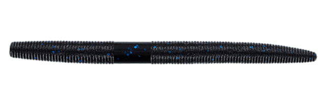 Yamamoto Baits Yamamoto Baits Senko 5in Worm 10 Pack Black/Large Blue Flake