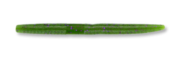 Yamamoto Baits Yamamoto Baits Senko 5in Worm 10 Pack Fading Watermelon/Purple Flake