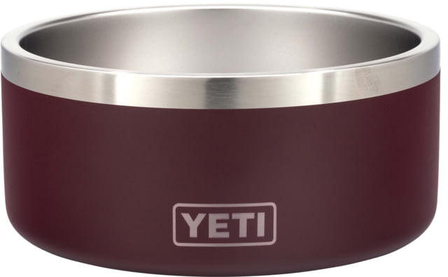 Yeti Boomer 4 Dog Bowl Wild Vine Red