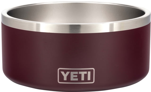 Yeti Boomer 8 Dog Bowl Wild Vine Red