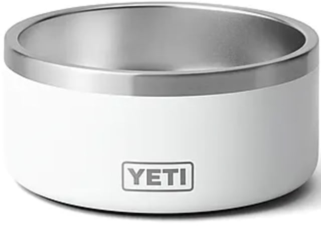 Yeti Boomer Dog Bowl White
