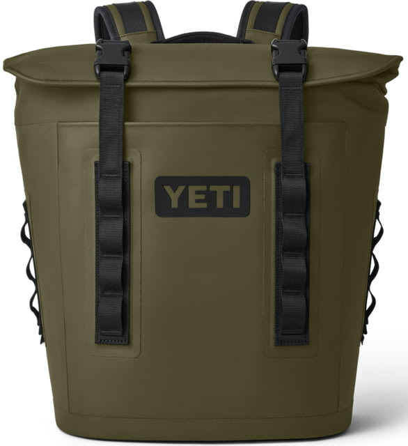 Yeti Hopper M12 Backpack Soft Cooler Soft Cooler 20 Cans Olive