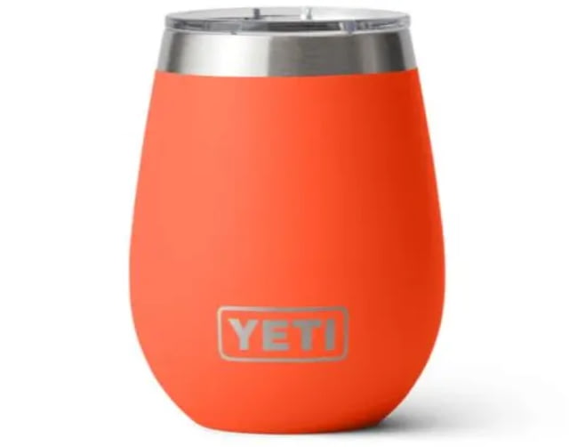 Yeti Yeti Rambler 10 oz Wine Tumbler w/MagSlider Lid Papaya 10 oz