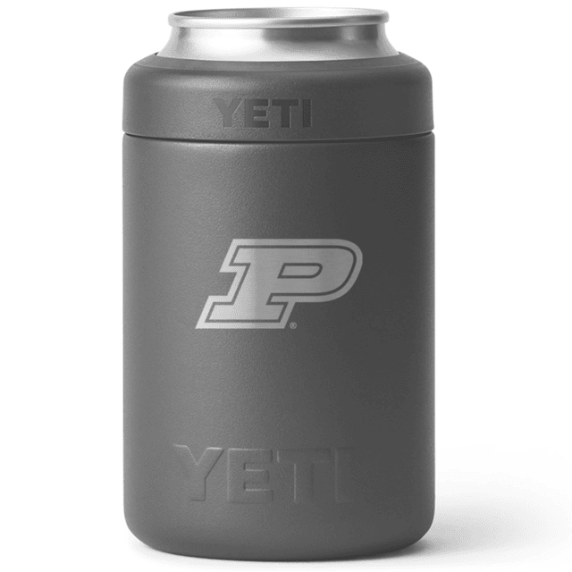 Yeti Yeti Rambler 12 oz Colster 2.0 Can Cooler Black/NCAA Purdue