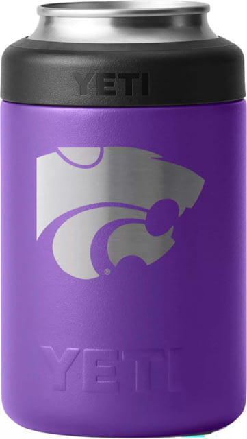 Yeti Yeti Rambler 12 oz Colster 2.0 Can Cooler Purple/NCAA Kansas State