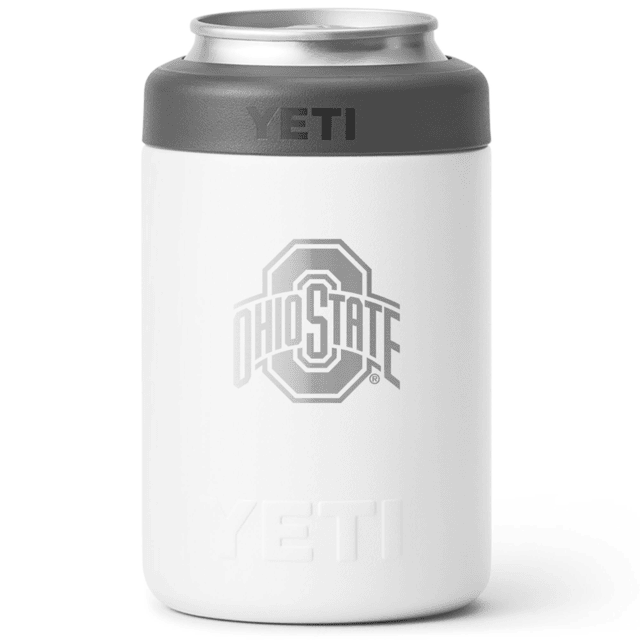 Yeti Yeti Rambler 12 oz Colster 2.0 Can Cooler White/NCAA Ohio State