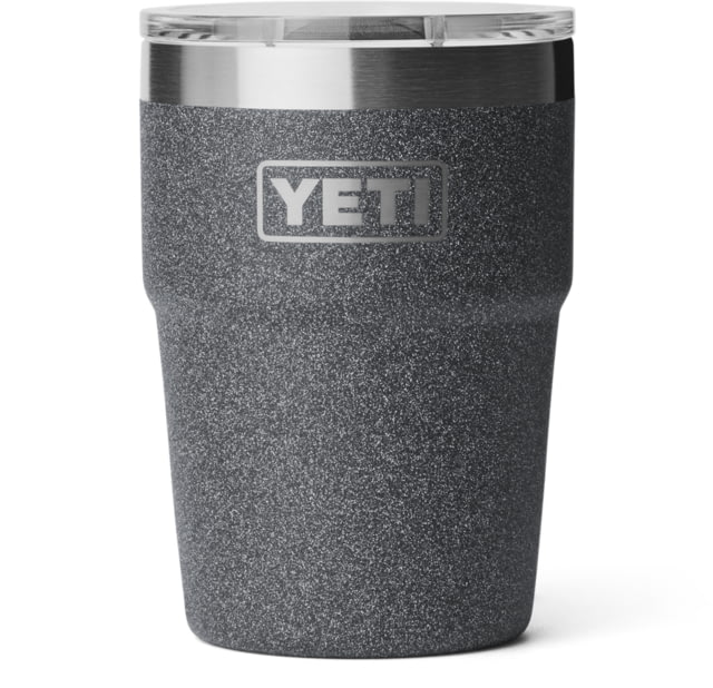 Yeti Yeti Rambler 16 oz Stackable Cup w/Magslider Lid Black Stone