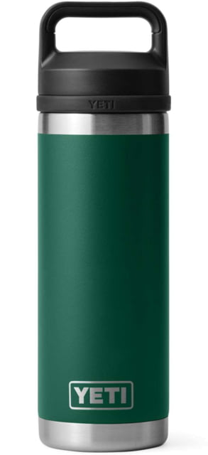 Yeti Yeti Rambler 18 oz Water Bottle w/Chug Cap Black Forest Green