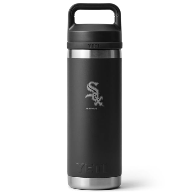 Yeti Yeti Rambler 18 oz Water Bottle w/Chug Cap Black/MLB White Sox