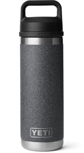 Yeti Yeti Rambler 18 oz Water Bottle w/Chug Cap Black Stone