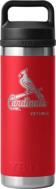 Yeti Yeti Rambler 18 oz Water Bottle w/Chug Cap Red/MLB Cardinals
