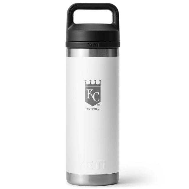 Yeti Yeti Rambler 18 oz Water Bottle w/Chug Cap White/MLB Royals