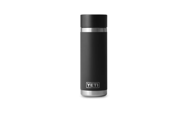 Yeti Rambler 18oz Bottle with HotShot Cap Black