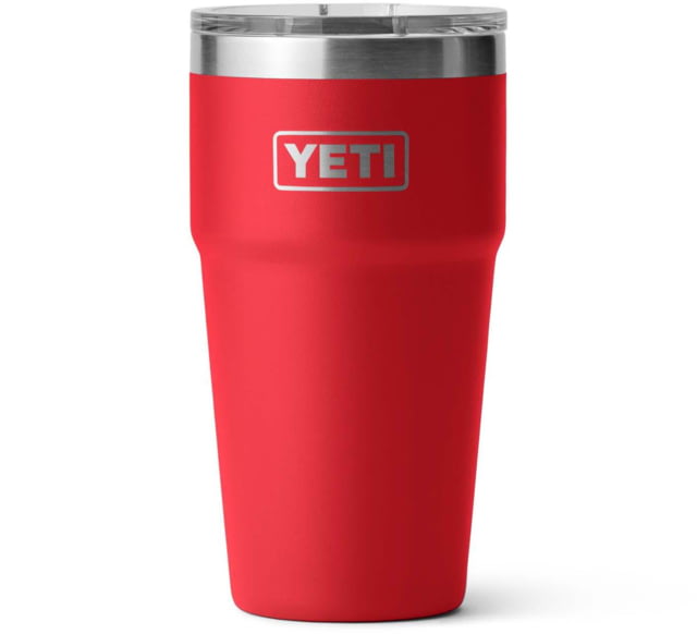 Yeti Rambler 20 oz Stackable Pint w/Magslider Lid Rescue Red