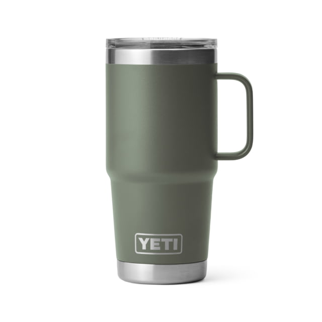 Yeti Rambler 20 oz Travel Mug with Magslider Lid Camp Green