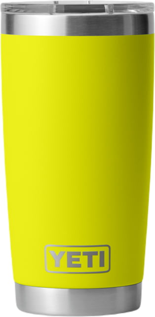 Yeti Rambler 20 oz Tumbler with Magslider Lid Firefly Yellow 20 oz