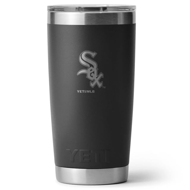 Yeti Yeti Rambler 20 oz Water Bottle w/Magslider Lid Black/MLB White Sox