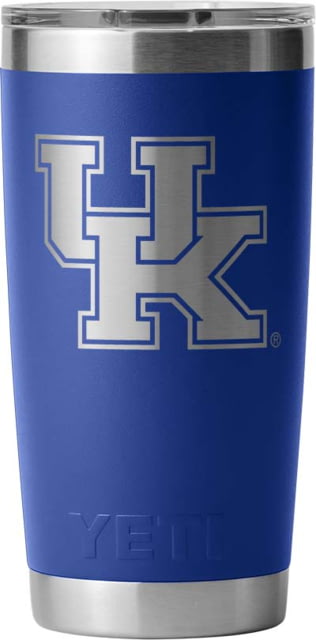 Yeti Yeti Rambler 20 oz Water Bottle w/Magslider Lid Blue/NCAA Kentucky