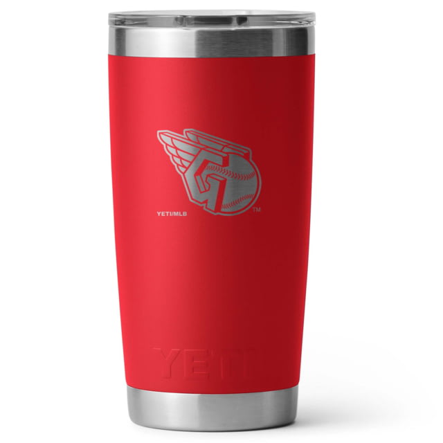 Yeti Yeti Rambler 20 oz Water Bottle w/Magslider Lid Red/MLB Guardians
