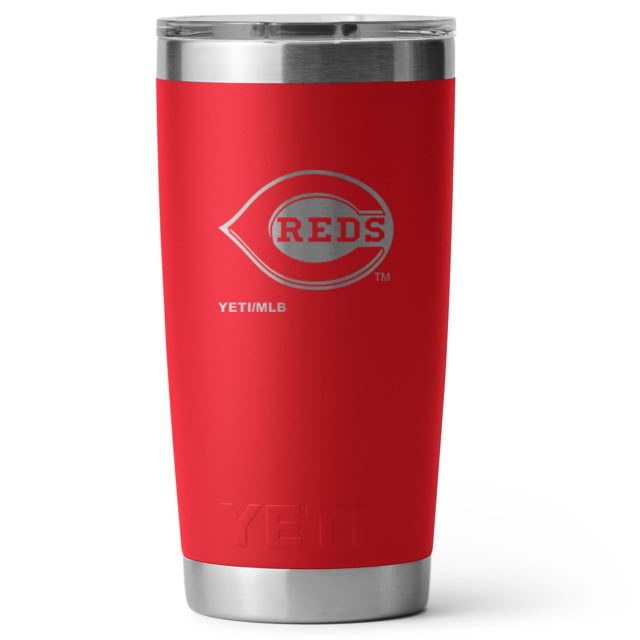 Yeti Yeti Rambler 20 oz Water Bottle w/Magslider Lid Red/MLB Reds