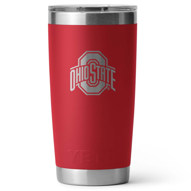 Yeti Yeti Rambler 20 oz Water Bottle w/Magslider Lid Red/NCAA Ohio State