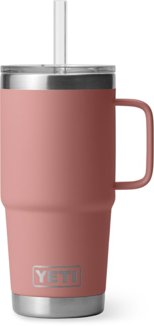 Yeti Yeti Rambler 25 oz Straw Mug Sandstone Pink