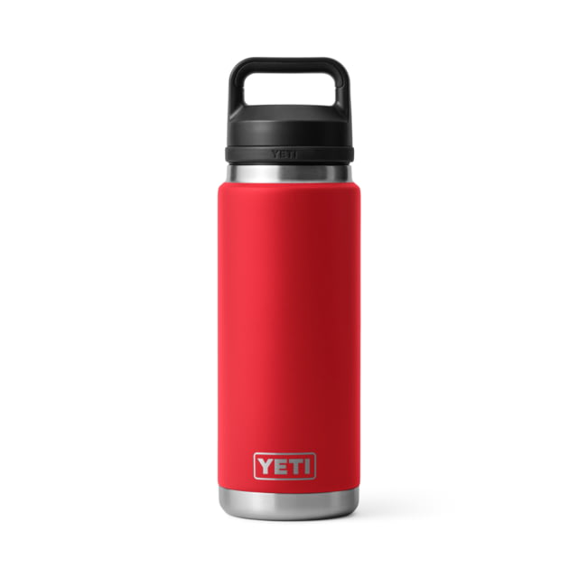 Yeti Rambler 26 oz Bottle with Chug Cap Rescue Red
