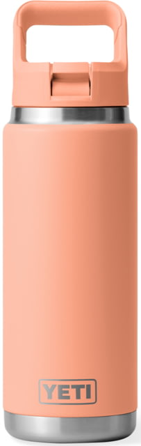Yeti Yeti Rambler 26 oz Water Bottle w/Straw Cap Lowcountry Peach