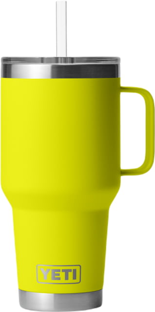 Yeti Rambler 35 oz Straw Mug Firefly Yellow 35 oz