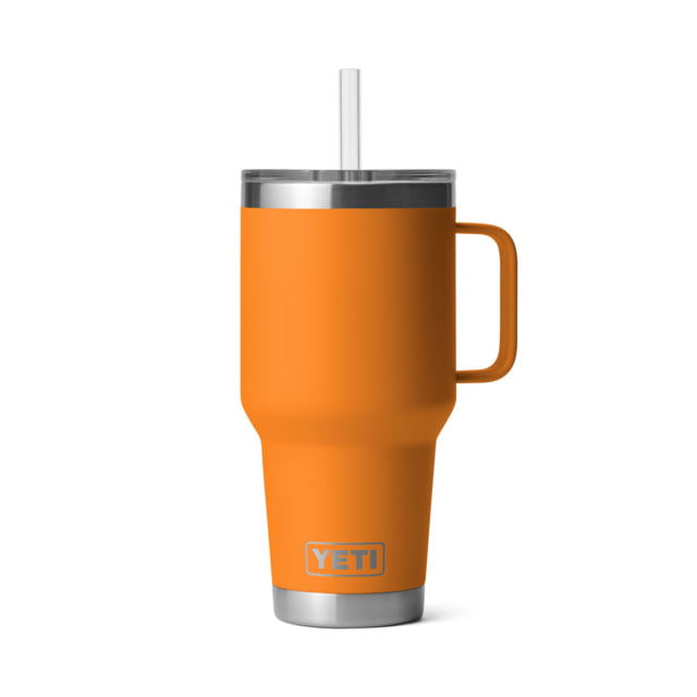 Yeti Rambler 35 oz Straw Mug King Crab Orange 35 oz