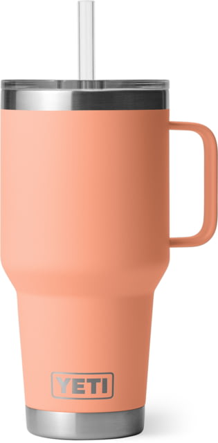 Yeti Yeti Rambler 35 oz Straw Mug w/Straw Lid Lowcountry Peach