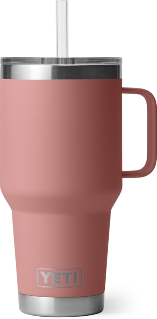 Yeti Yeti Rambler 35 oz Straw Mug w/Straw Lid Sandstone Pink