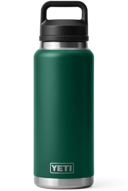 Yeti Yeti Rambler 36 oz Water Bottle w/Chug Cap Black Forest Green