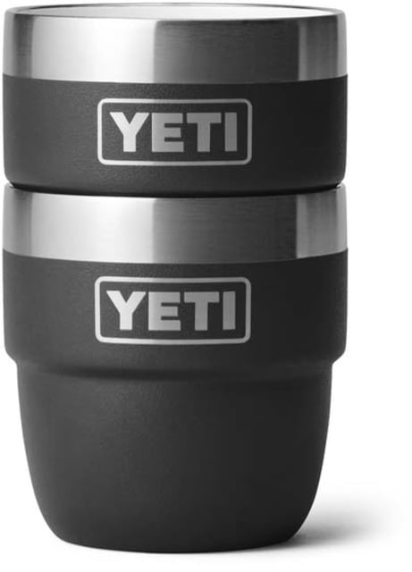 Yeti Rambler 4 oz Espresso Cup - 2 Pack Black 4 oz