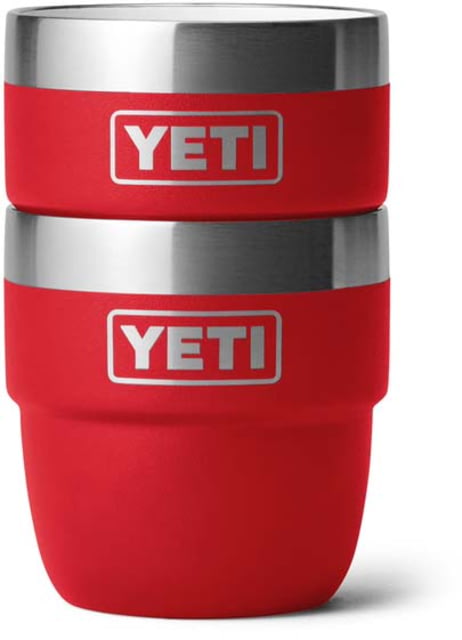 Yeti Rambler 4 oz Espresso Cup - 2 Pack Rescue Red 4 oz