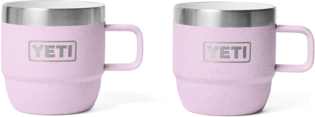 Yeti Yeti Rambler 6 oz Stackable Mugs w/Durasip Ceramic Lining - 2 Pack Cherry Blossom