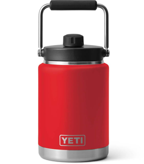 Yeti Rambler Half Gallon Jug Rescue Red