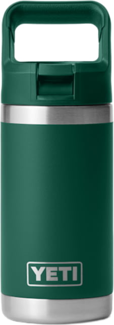 Yeti Yeti Rambler Jr 12 oz Kids Water Bottle w/Straw Cap Black Forest Green