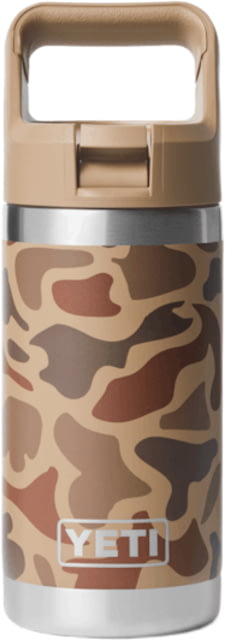 Yeti Yeti Rambler Jr 12 oz Kids Water Bottle w/Straw Cap Wetlands Camo