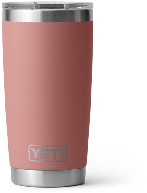 Yeti Rambler Tumbler 20 oz with Magslider Lid Sandstone Pink
