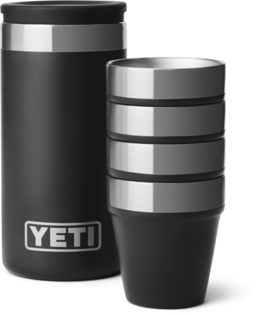 Yeti Yeti Shot Glasses And Case Black