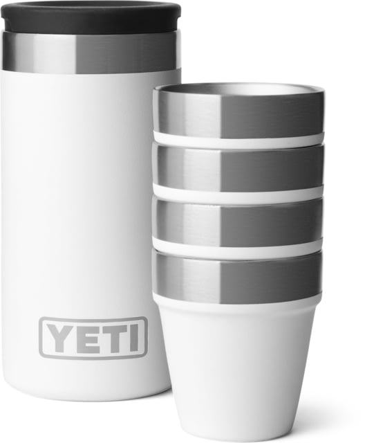 Yeti Yeti Shot Glasses And Case White