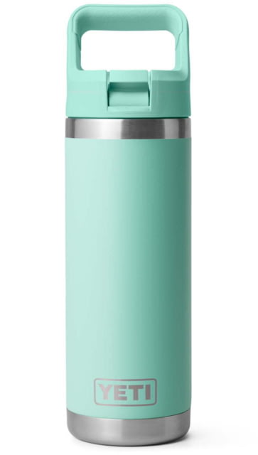 Yeti Yeti Rambler 18 oz Water Bottle w/Straw Cap Seafoam