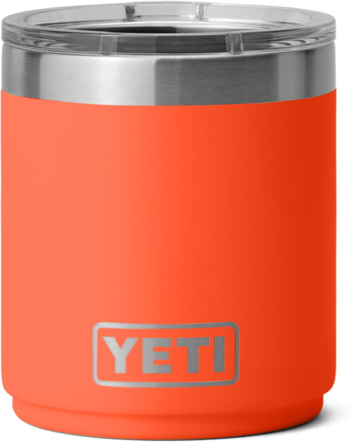 Yeti Yeti Rambler 10 oz Stackable Lowball w/Magslider Lid Papaya 10 oz