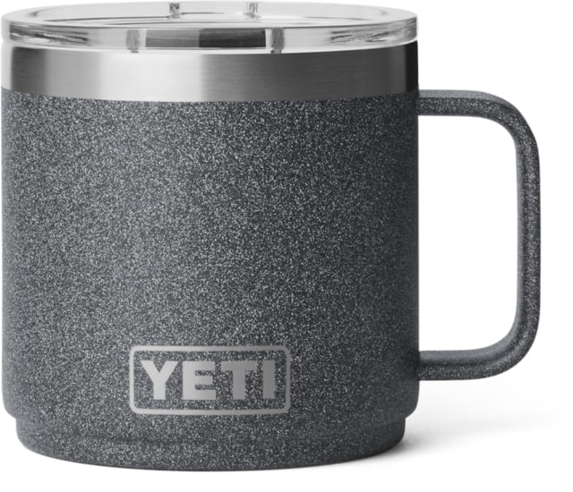 Yeti Yeti Rambler 14 oz Stackable Mug w/Durasip Ceramic Lining Black Stone